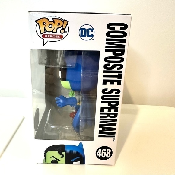 Pop Heroes Composite Superman #468 vinyl figure figurine DC superhero cartoon - Picture 4 of 6
